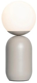 Nordlux - Stolná lampa NOTTI 1xE14/25W/230V šedá