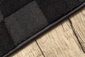 Koberec AURA EB112 čierny / antracit