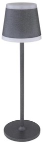 Globo 58433G - LED Stmievateľná stolná lampa RIDLEY LED/4,6W/3,7V 3000K šedá
