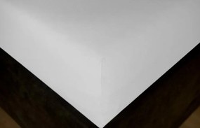 Jersey prestieradlo EXCLUSIVE biele 140x200 cm