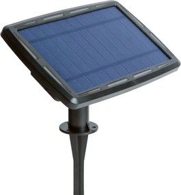 LED stmievateľný solárny reťaz 25xLED/1,5W/3,7/5V 2200 mAh 15 m IP65 čierna + diaľkové ovládanie