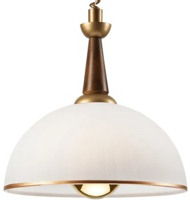 Sťahovací luster CHIARA 1xE27/60W/230V hnedá/buk