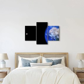 Obraz Mesiaca a Zeme (90x60 cm)