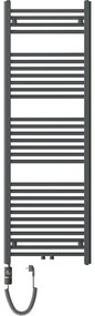 Mexen Mars, elektrické vykurovacie teleso 1500 x 500 mm, 600 W, antracitová, W110-1500-500-2600-66