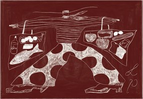 Plagát 70x50 cm Sam Shopping – Lucia Tuffley – The Poster Club