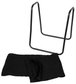 Stojan na drevo SURAT čierny