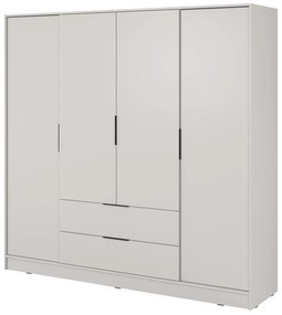 Šatní skříň Kelly 4D 206 cm kašmír