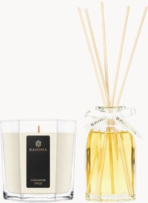 Difúzor a vonná sviečka Cinnamon Spice, 2 ks (Tangerine, Orange Zest)