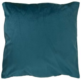 Obliečka Plain Velvet 40x40cm modrá