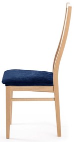 Restilo Napínací poťah na sedák na stoličku indigo, 40 x 40 + 5 cm