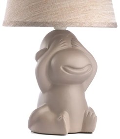ONLI - Stolná lampa MONKEY 1xE14/6W/230V hnedá