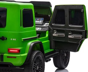LEAN CARS Mercedes G63 XXL Zelená 24V batéria