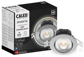 Calex Smart Downlight zapustené svietidlo, oceľ