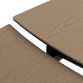 Rozkladací jedálenský stôl s prídavnou doskou 90x180 cm Rocía – Ixia