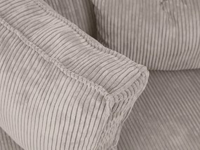 AKCIA Svetlobéžová sedacia súprava do U SMART COSARO 295x140 cm II. akosť