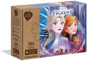 CLEMENTONI -  Clementoni Play For Future Puzzle Ľadové Kráľovstvo recyklovaný papír, 2 104 dílků