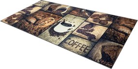 Protišmykový koberec / behúň ANDRE 50090 hnedý