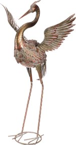 Volavka 84 cm - kovová záhradná dekorácia