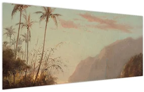 Obraz - Camille Pissarro, A creek in st. Thomas (Virgin Islands), reprodukcia (120x50 cm)