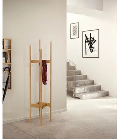 Stojan na kabáty z masívneho duba Woodman Hilbert