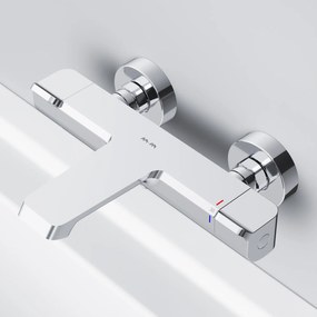 Vaňová a sprchová batéria AM.PM Flash FNA50000 termostat, chróm