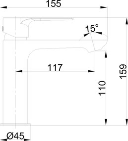 Invena Pinios L, umývadlová batéria, h-159, chrómová, INV-BU-92-L01-X Leták: https://cloud.invena.pl/s/nnXaZKg3crBrRkz/download?path=%2FPliki%20do%20strony%20www%2FBU-92-L01-X/Inne/BU-92-L01-X-ulotka-ENG…