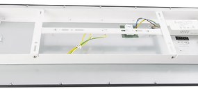 Moderné stropné svietidlo čierne vrátane LED 80 cm - Liv