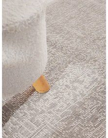 Vnútorný a vonkajší behúň v sivej a slonovinovej farbe 80x250 cm Duet Kona – NORTHRUGS