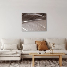 Abstraktný obraz vlákien (70x50 cm)