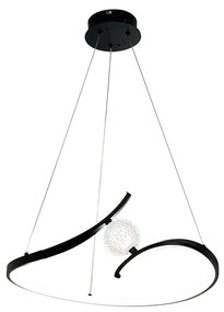 Závesné LED svietidlo Perla, 1x LED 34w, 4000k, b
