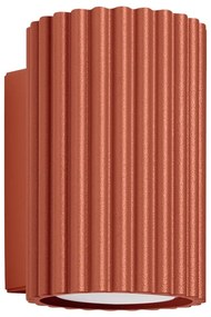 Nástenné svietidlo v tehlovej farbe Gleam – Sollux