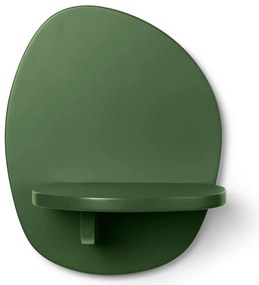 Ferm Living Nástenná polica Pilu Verdant Green Small