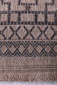 Koberec Indiana 08729B JUTE / ANTHRACITE