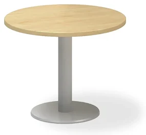 Konferenčný stôl ProOffice priemer 70 x 50,7 cm, divoká hruška
