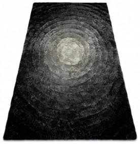 Luxusný kusový koberec shaggy Flimo sivý 160x220cm