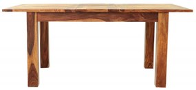 Rozkladací stôl Amba 140/180x90 z indického masívu palisander Svetlomedová