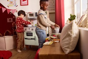 KidLand Drevená detská kuchynka Wood 486031