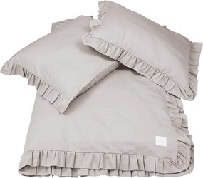 Posteľná bielizeň s volánom – tmavo béžová Margaret od 140x200 cm 140x200 cm