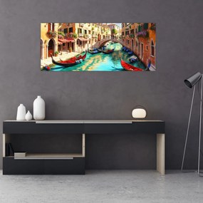 Obraz - Benátky (120x50 cm)