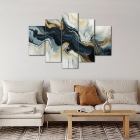 Obraz - Mramorovaná kresba (150x105 cm)