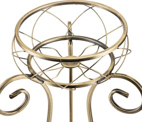 STOJAN NA KVETINÁČ FIORINA 96X47,5 CM ZLATÁ