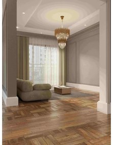 MAXLIGHT P0283 - Luster na reťazi VOGUE 16xE14/40W/230V pr. 60 cm zlatá