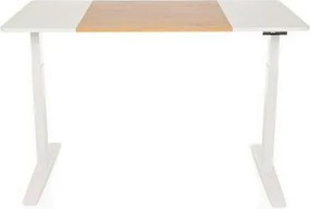 XXXLutz PÍSACÍ STÔL, biela, farba duba, 140/70/73 - 118 cm MID.YOU - Online Only kancelárie - 001918079607
