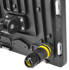 SOLIGHT LED reflektor Quick, 30W, 2550lm, 4000K, IP65, čierny