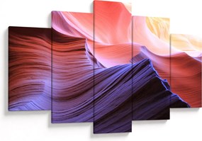 Obraz - farebný piesok (150x105 cm)