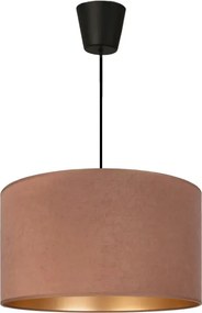 Brilagi - Závesný luster na lanku VELVET 1xE27/60W/230V priemer 40 cm béžová/zlatá