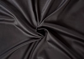 Kvalitex Luxusná Saténová plachta čierna Bavlna Satén, 90x200 cm