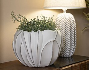 Kvetináč Gardy 34,5 cm biely