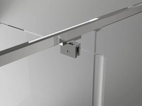 Mexen Exo, sprchovací kút s krídlovými dverami 85 x 80 cm, 6mm číre sklo, chrómový profil, 8181-085-080-01-00