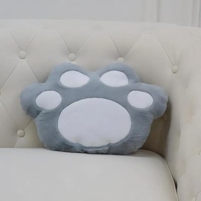 Vankúš Labka 49x31 cm sivý